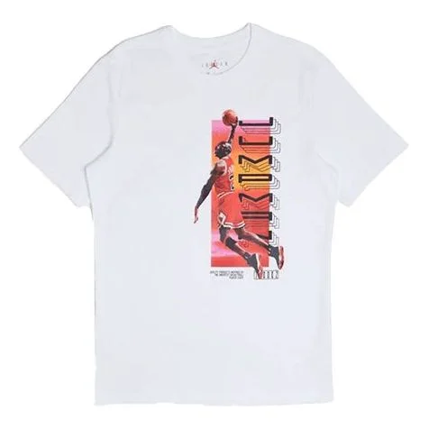 Nike AS Men's J LGC AJ11 SS Tee 2 White CW0860-100 - 1