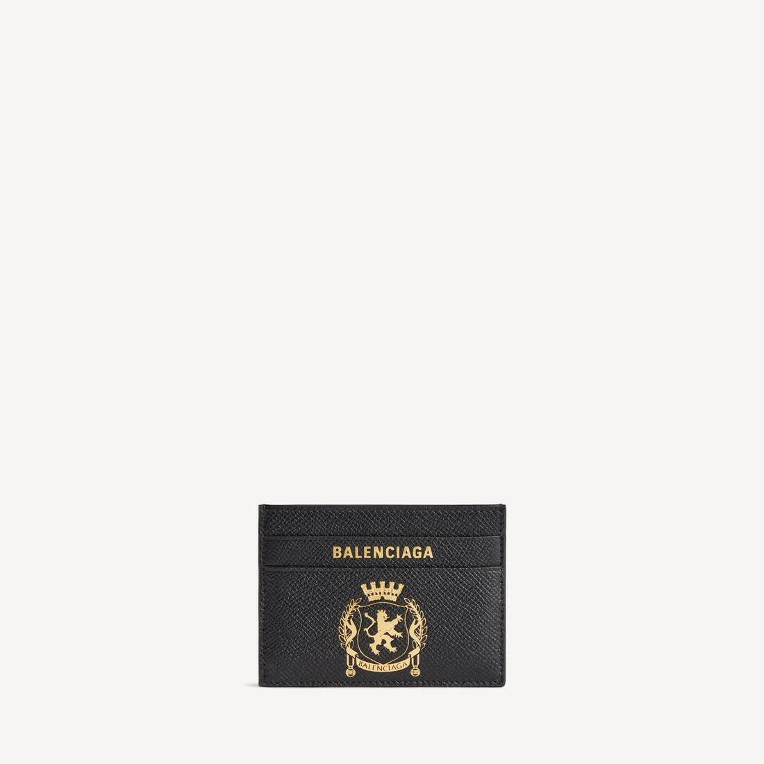 Men's Passport Card Holder in Black - 1