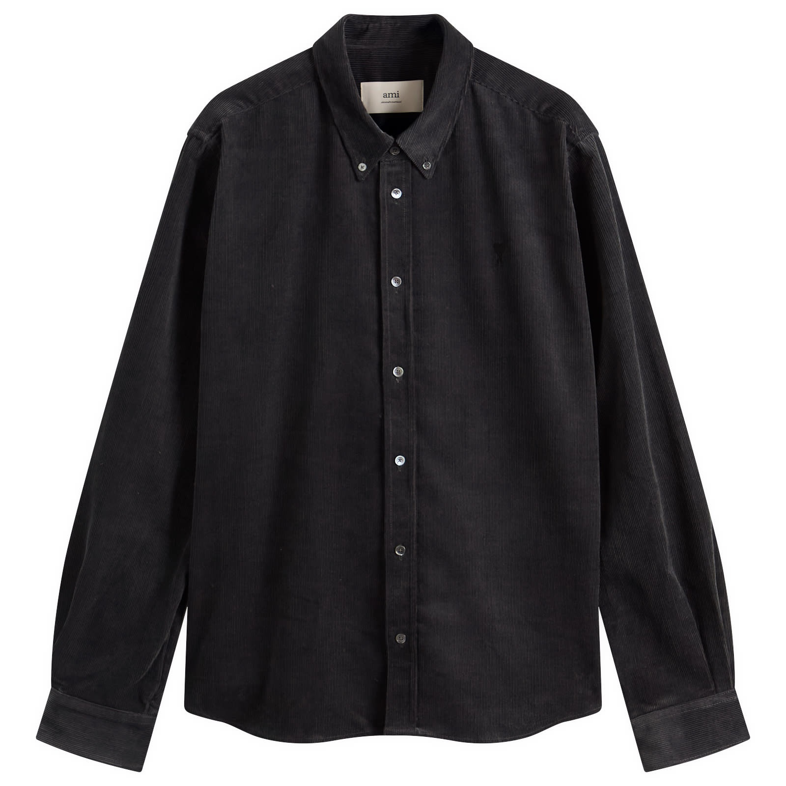 AMI Paris Fine Corduroy Velvet ADC Shirt - 1