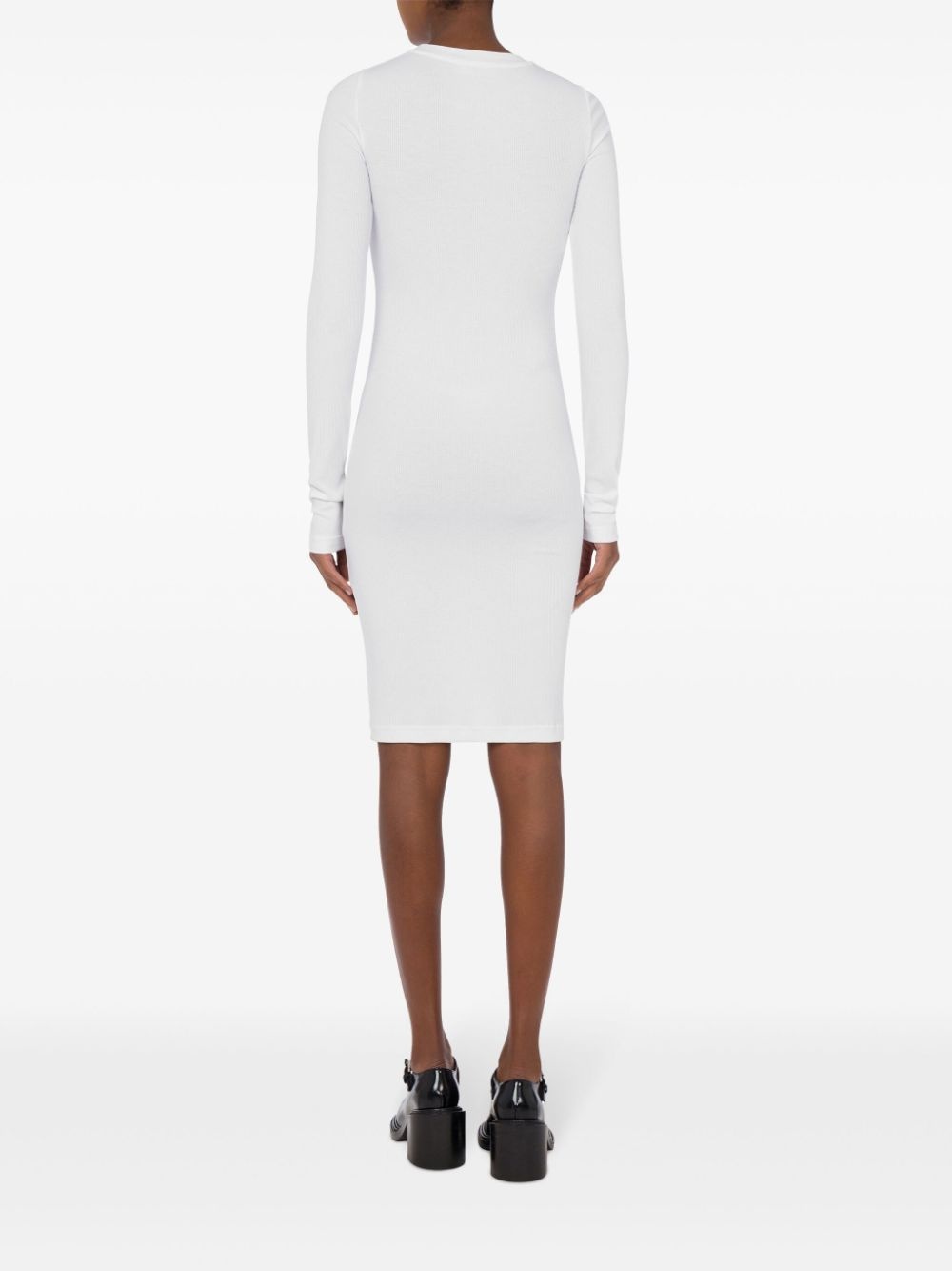 logo-print mini dress - 3