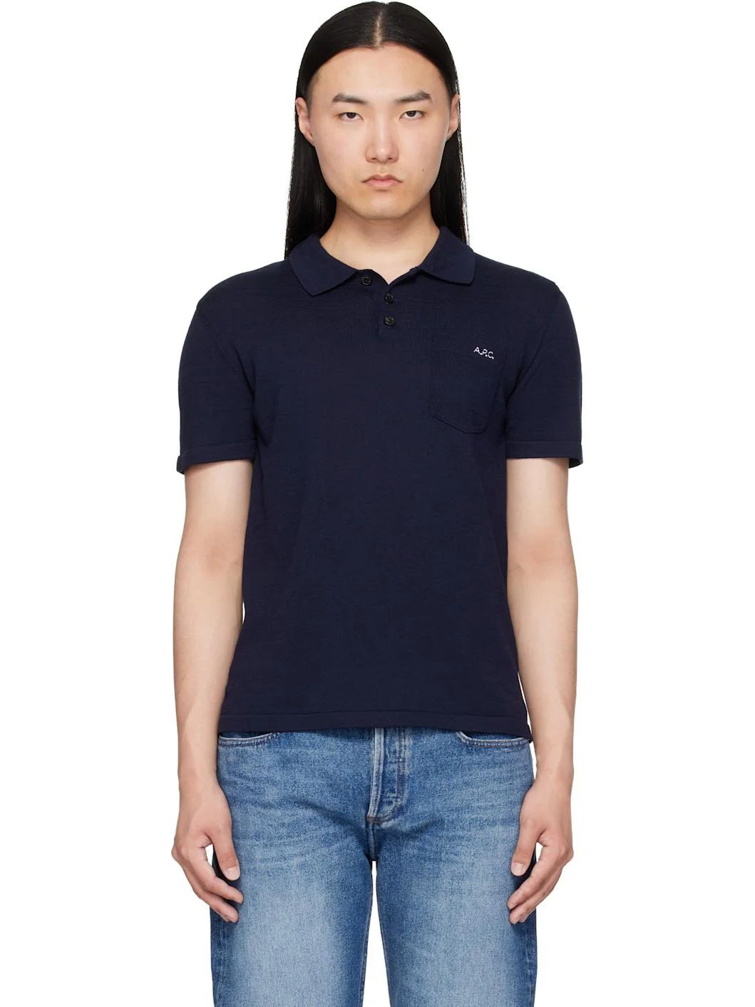 Navy Gide Polo - 1