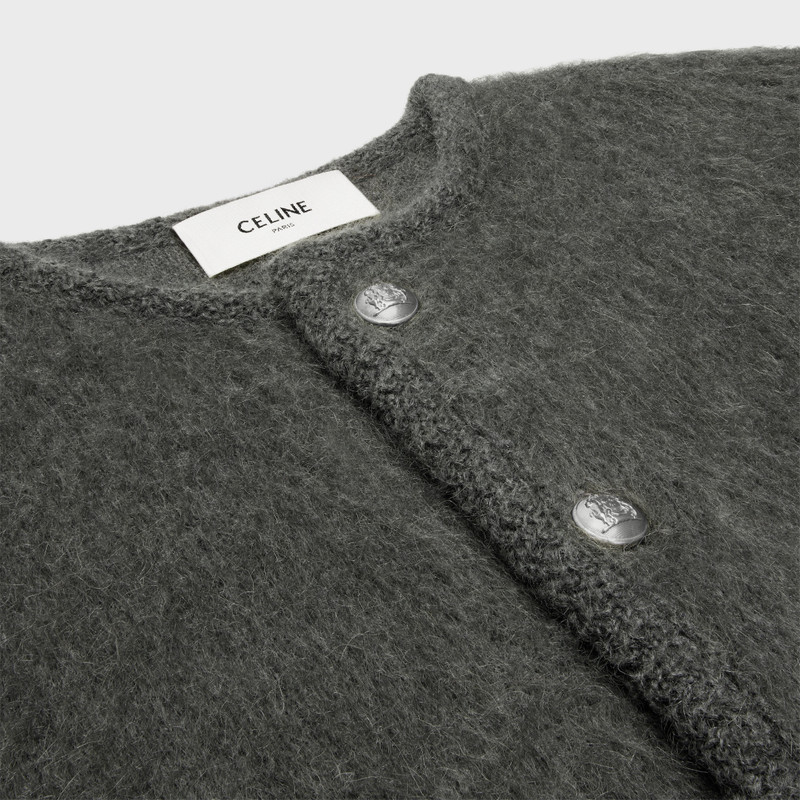cardigan jacket in brushed mohair 3