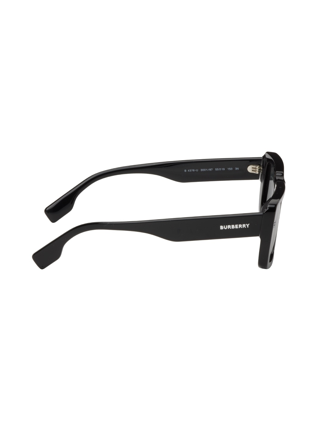 Black Rectangular Sunglasses - 3