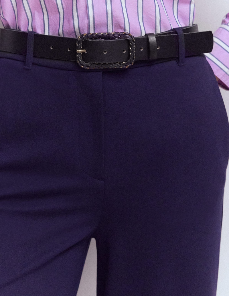 BODEN Plait Hardware Belt-Navy outlook