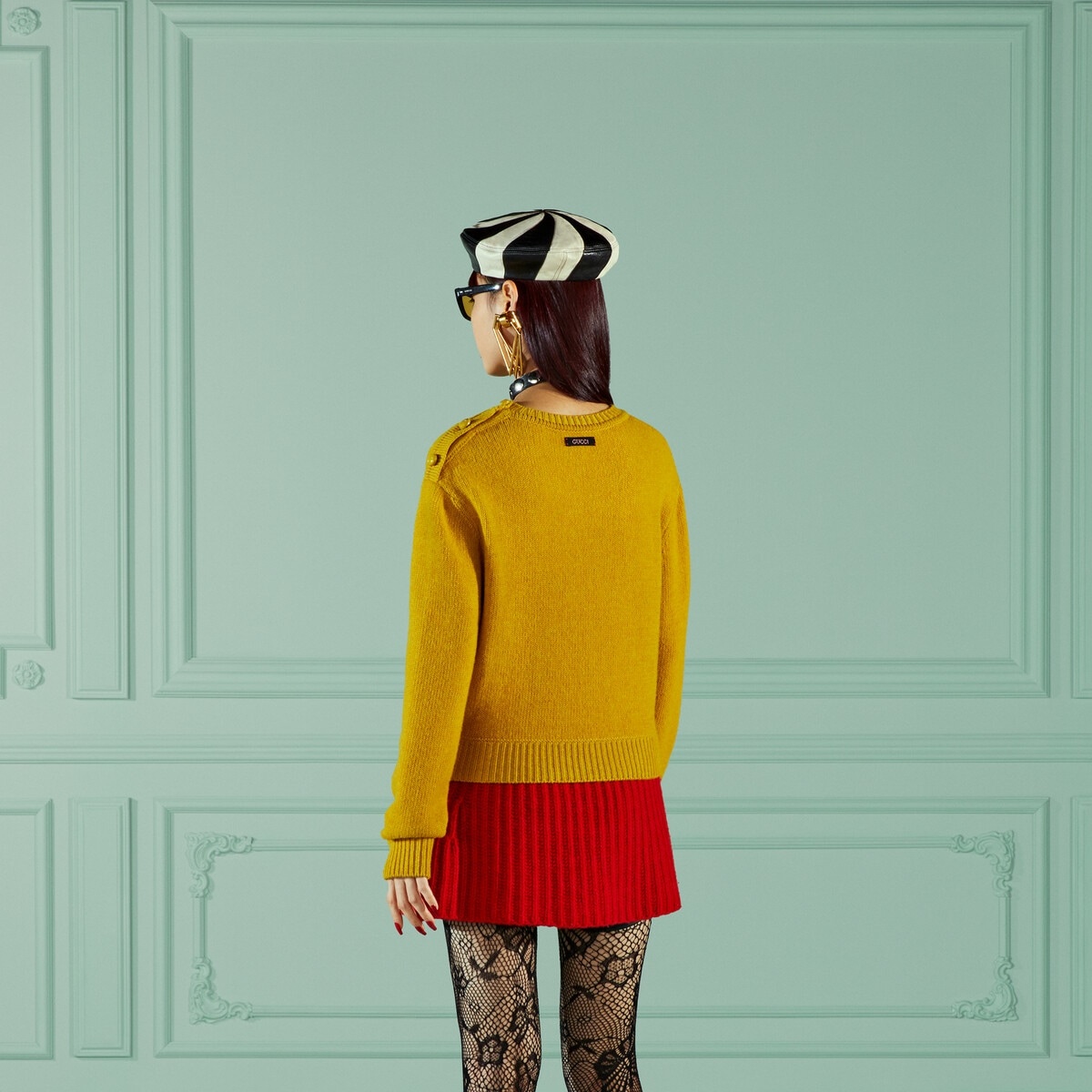 Cashmere wool sweater - 6