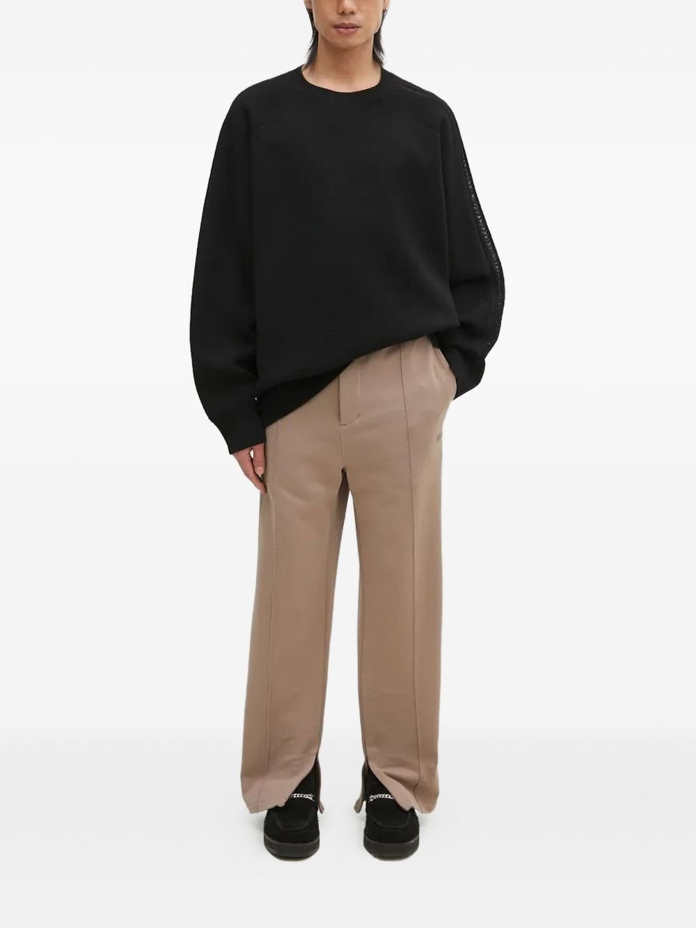 side-split trousers - 2