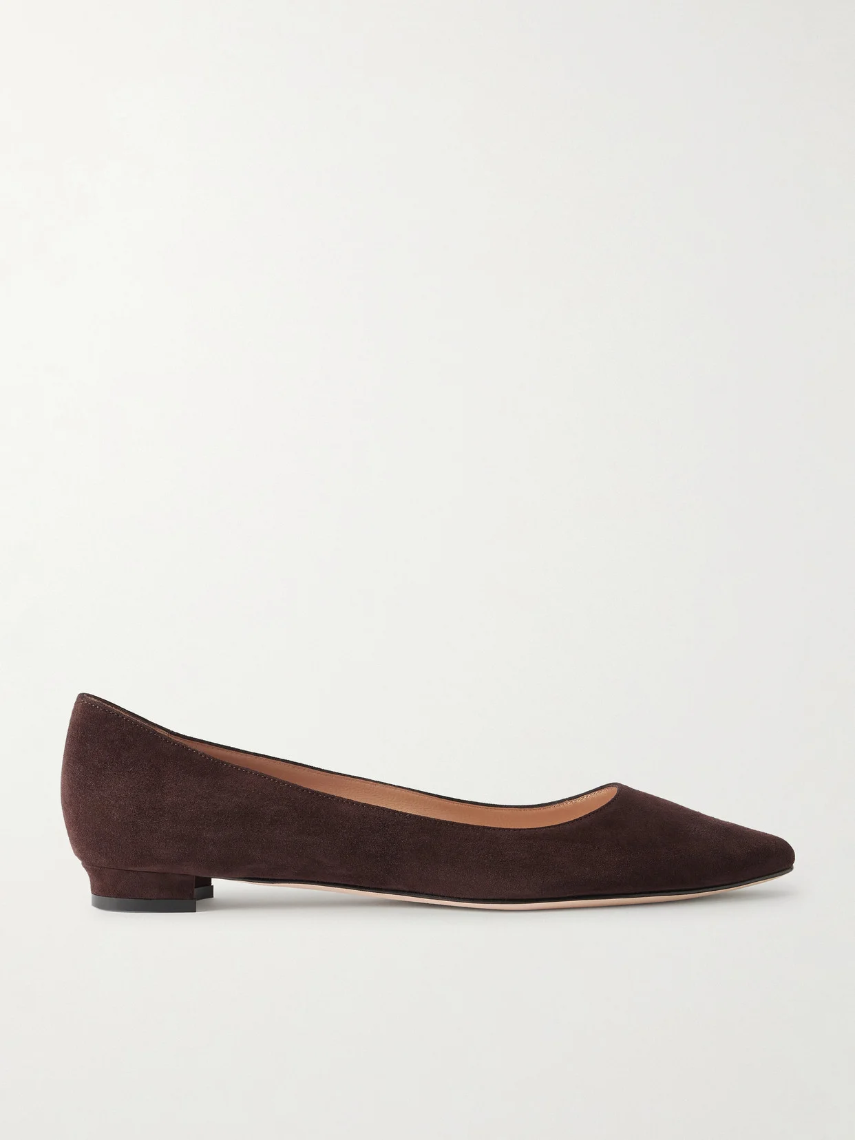 Bb Suede Ballet Flats - 1