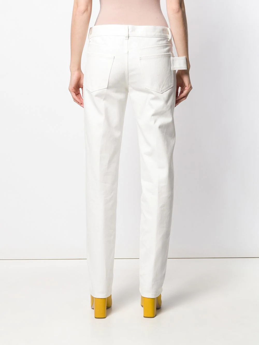 straight leg trousers - 4