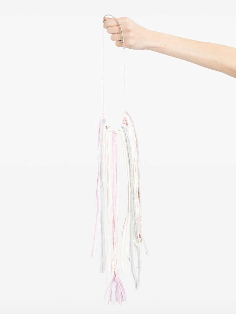 OPEN YY fringed necklace outlook