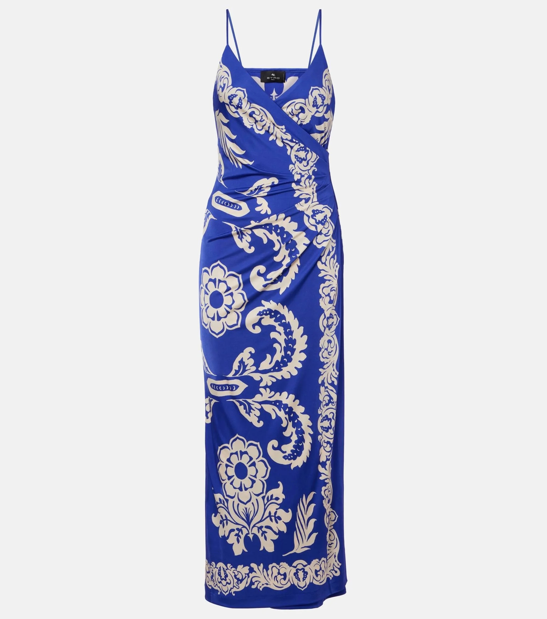 Paisley printed maxi dress - 1