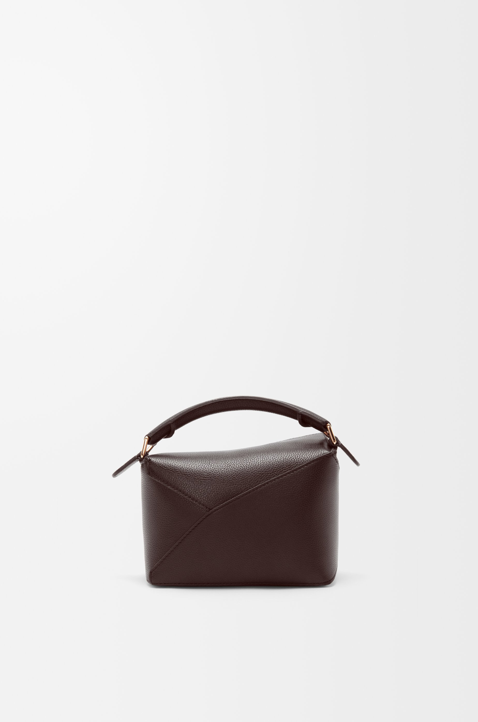 Mini Puzzle Edge bag in soft grained calfskin - 4