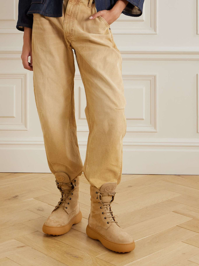 Tod's Leather ankle boots outlook