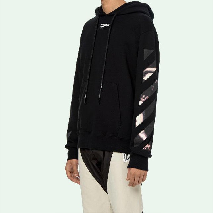 Off-White SS20 Caravaggio Back Arrows Sketch Mens Logo Sweater OMBB034S20E300041088 - 5