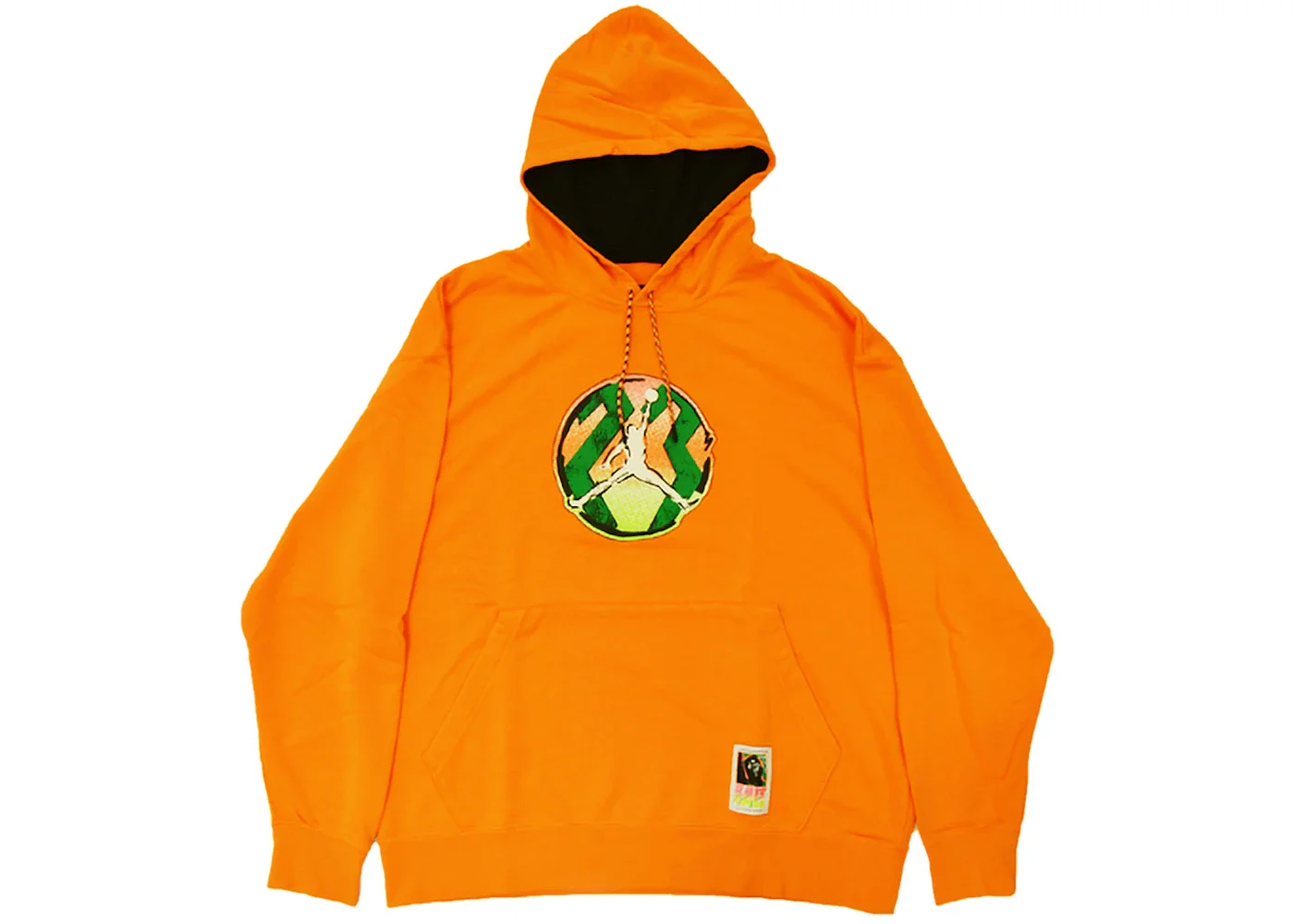 Jordan Sport DNA Washed Pullover Hoodie Orange - 1