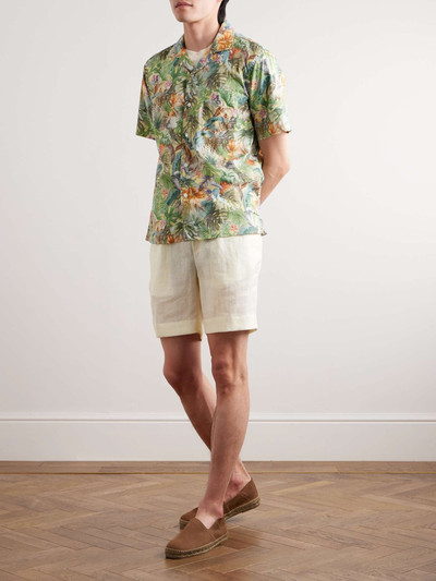 Ralph Lauren Dorset Straight-Leg Linen Drawstring Shorts outlook