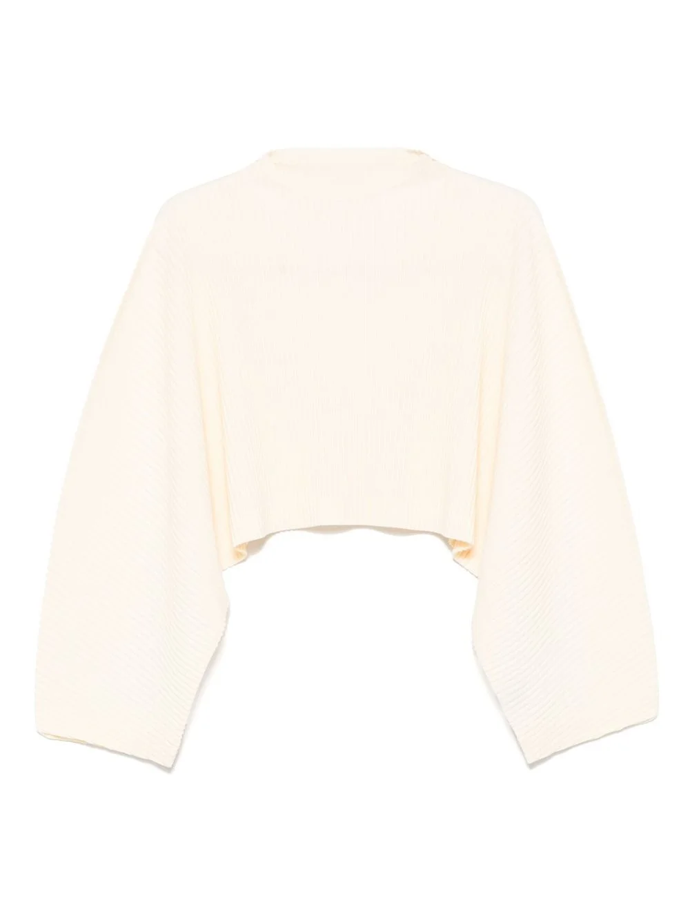 plissé-effect blouse - 1