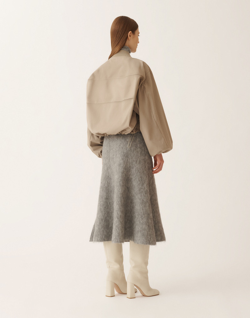 Extra-fine twill bomber jacket 4