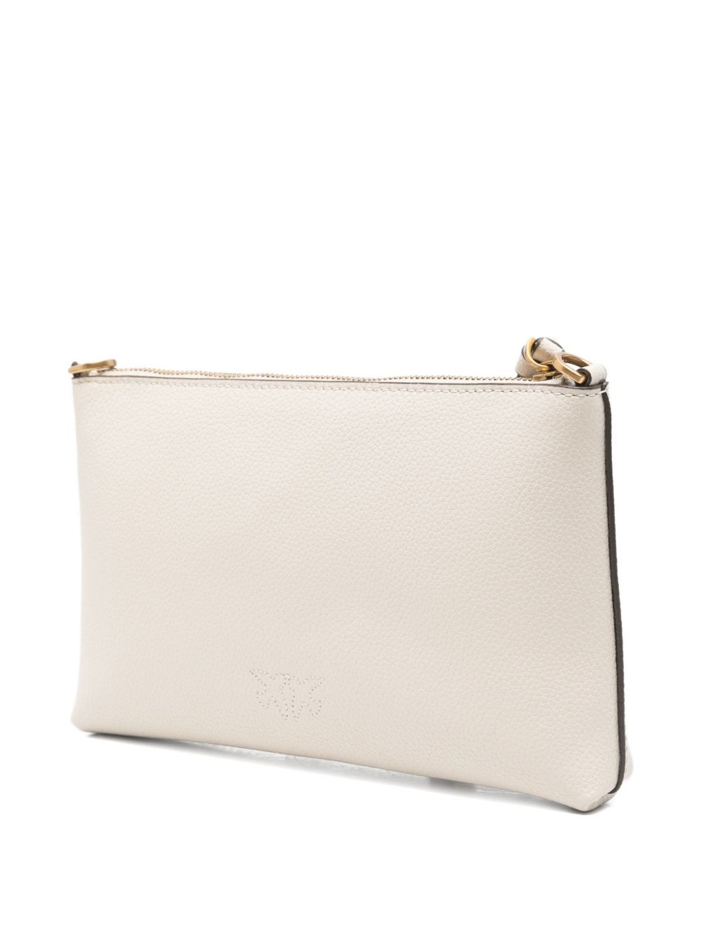embossed-logo leather cross-body bag - 3