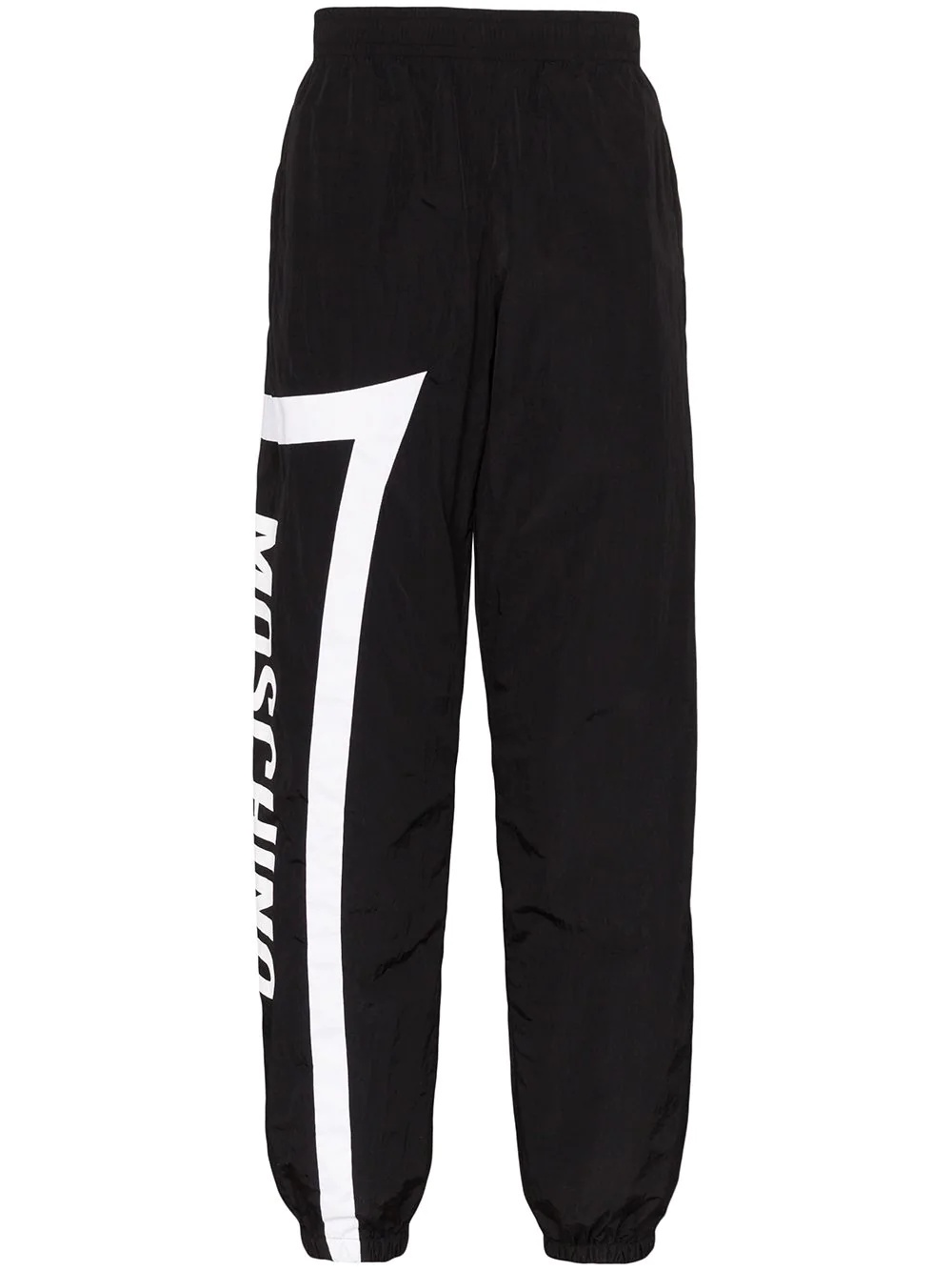 leogo-print track pants - 1