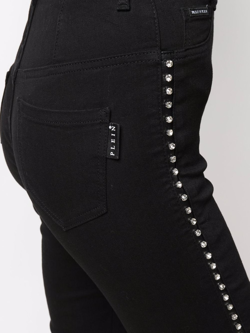 Crystal super high-waist jeggins 5