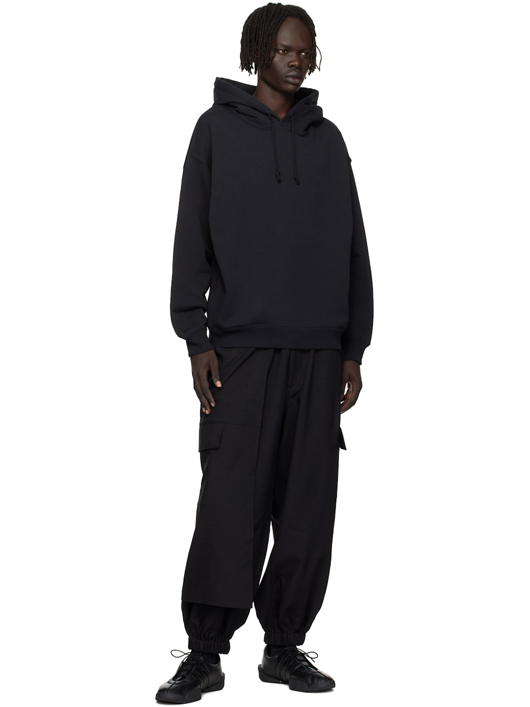Black Graphic Hoodie - 4