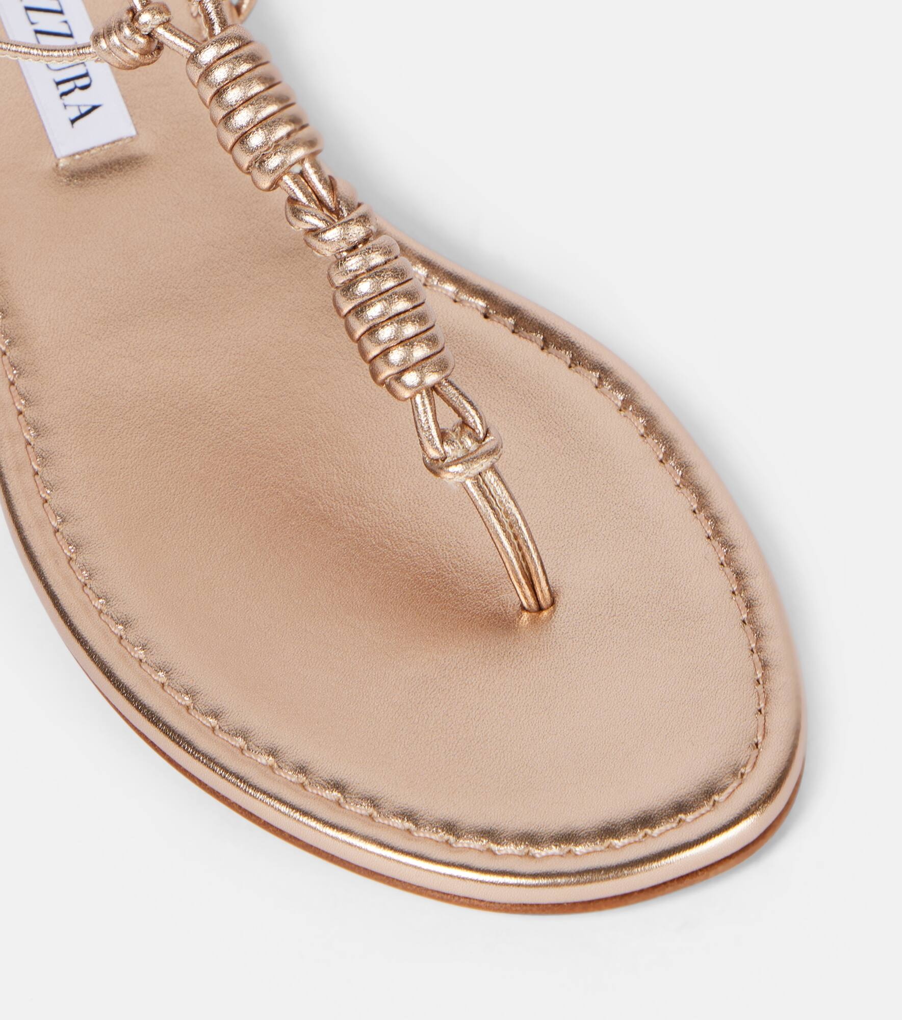 Oaxaca leather thong sandals - 5