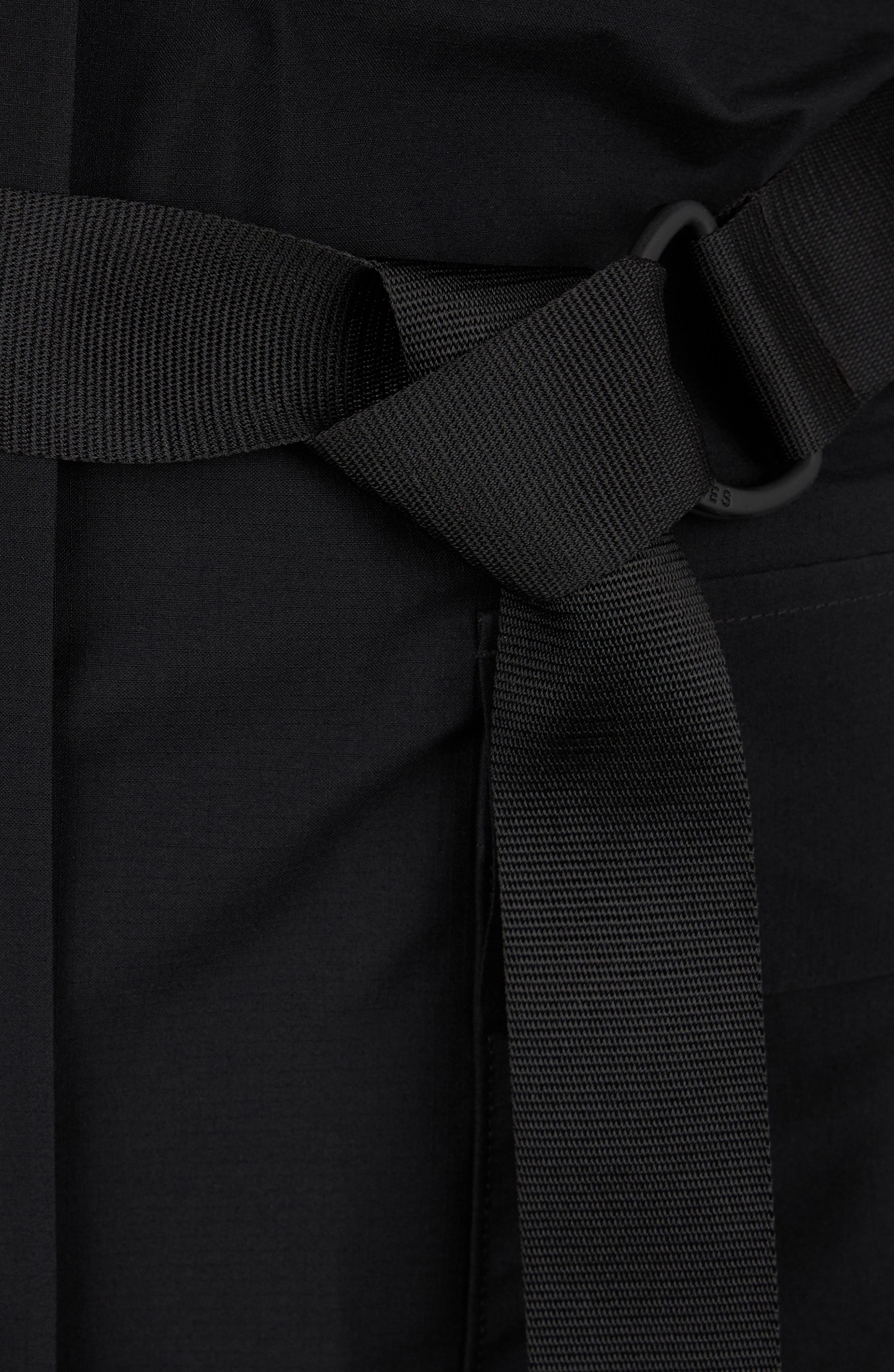 Moose Knuckles Claremont Belted Raincoat in Black at Nordstrom - 4