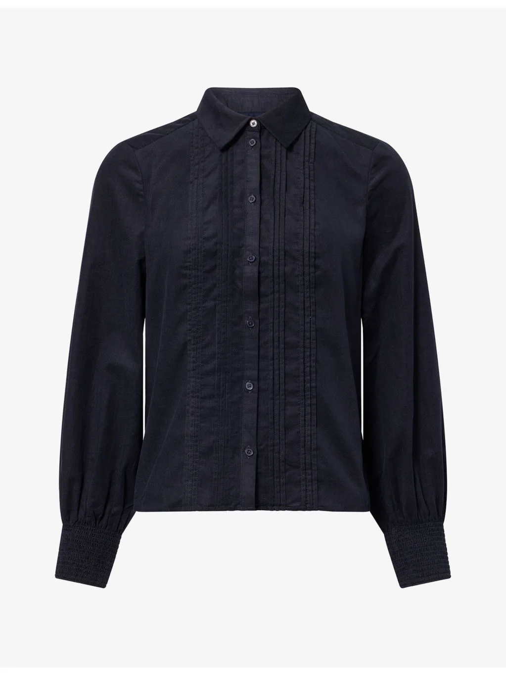 Micro Cord Slim-Fit Cotton-Blend Blouse - 1