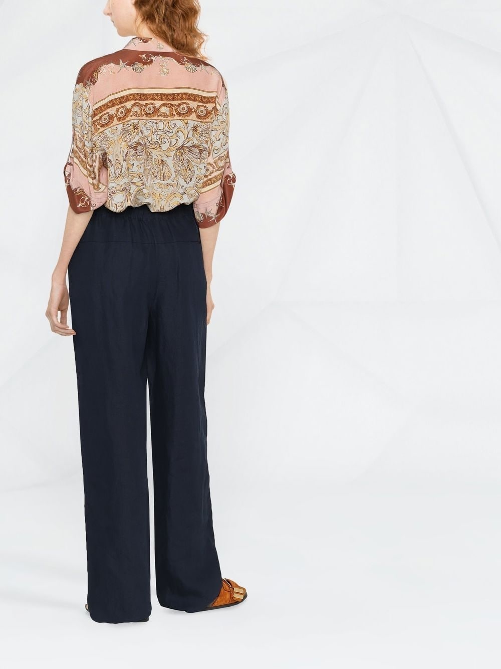 wide-leg trousers - 4