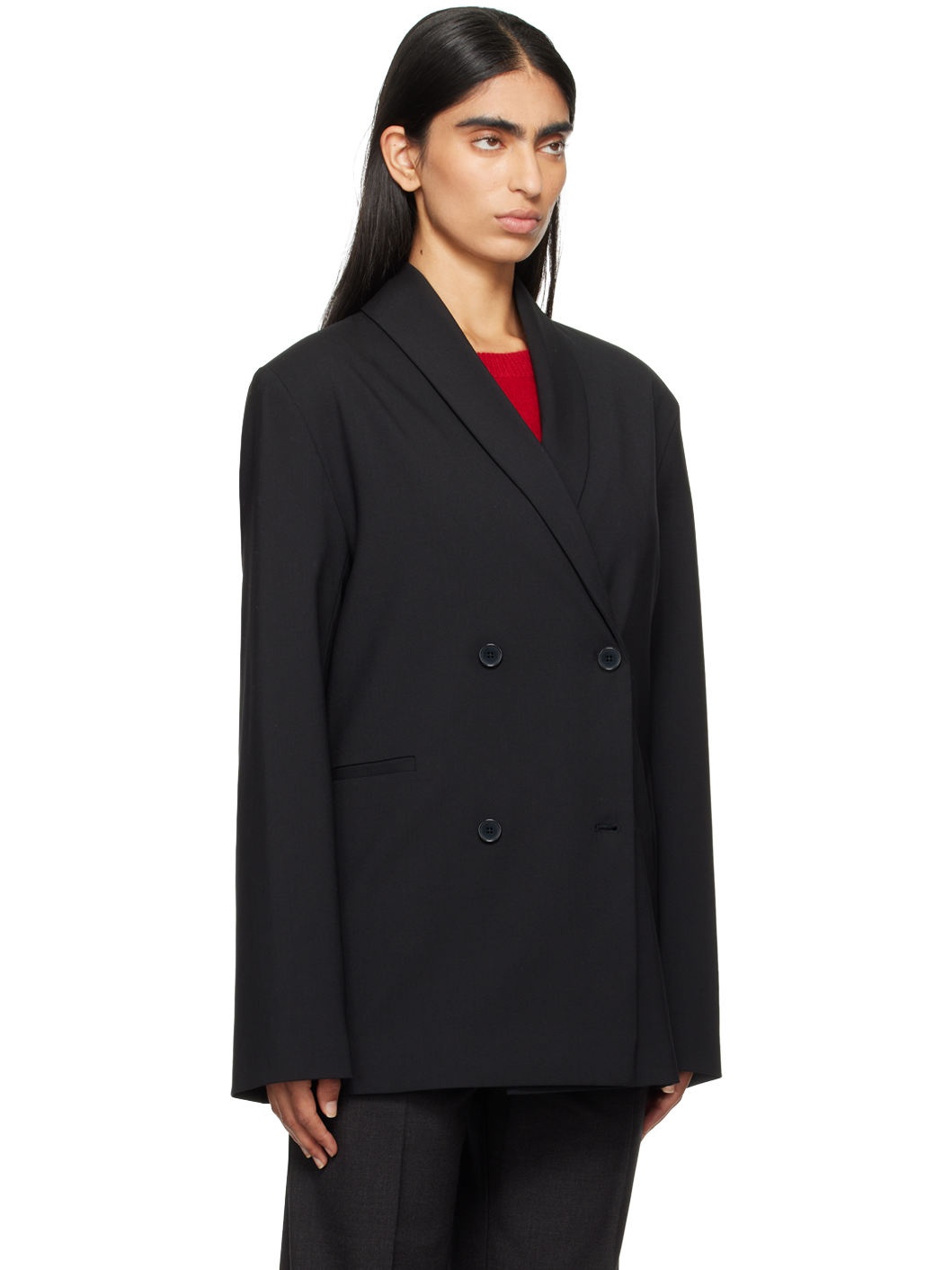 Black Sancia Blazer - 2
