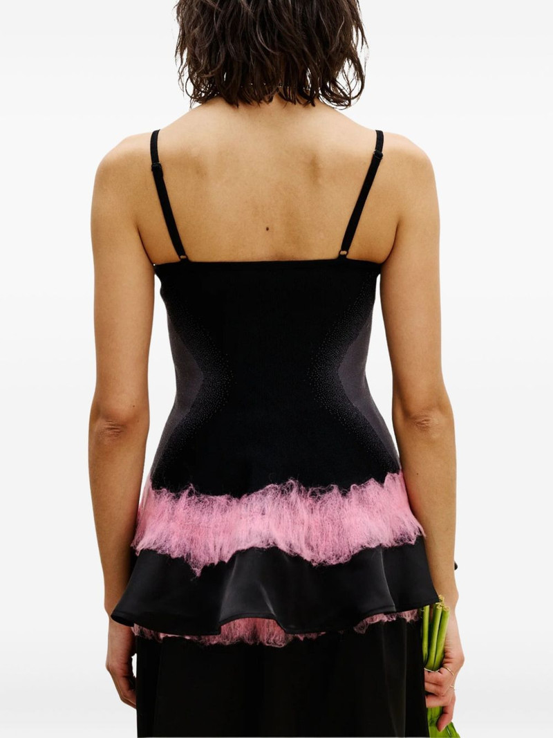 tulip-print peplum top 5