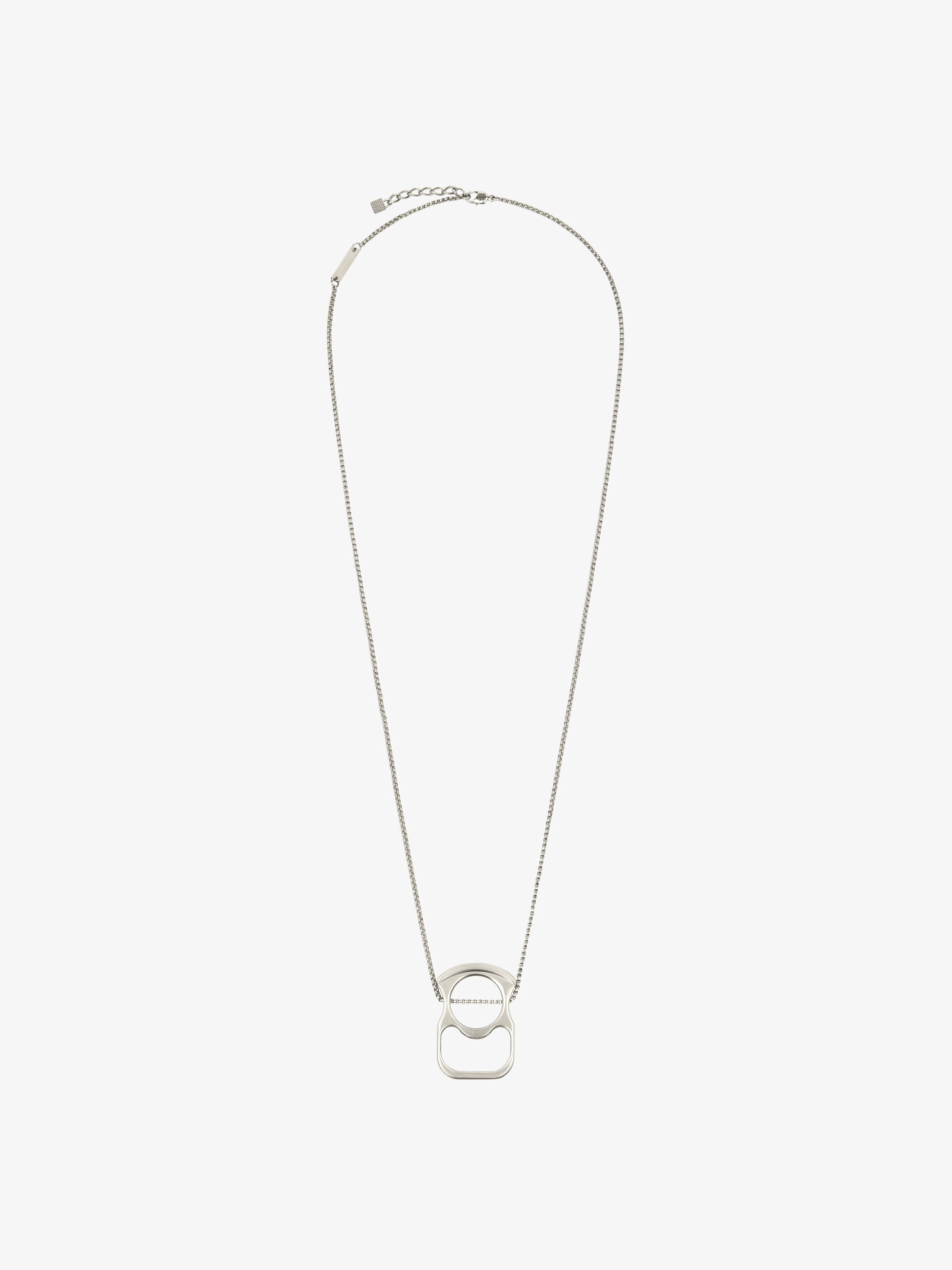 G CAN NECKLACE IN METAL - 4