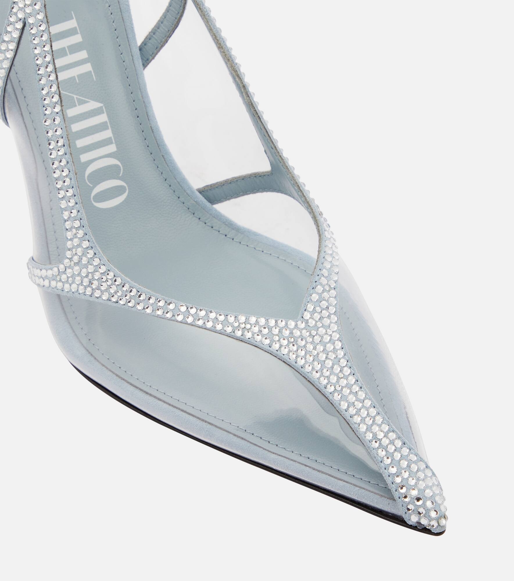 Venus Chrome PVC and suede pumps - 6