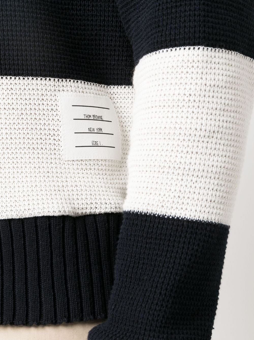 striped knitted polo shirt - 5