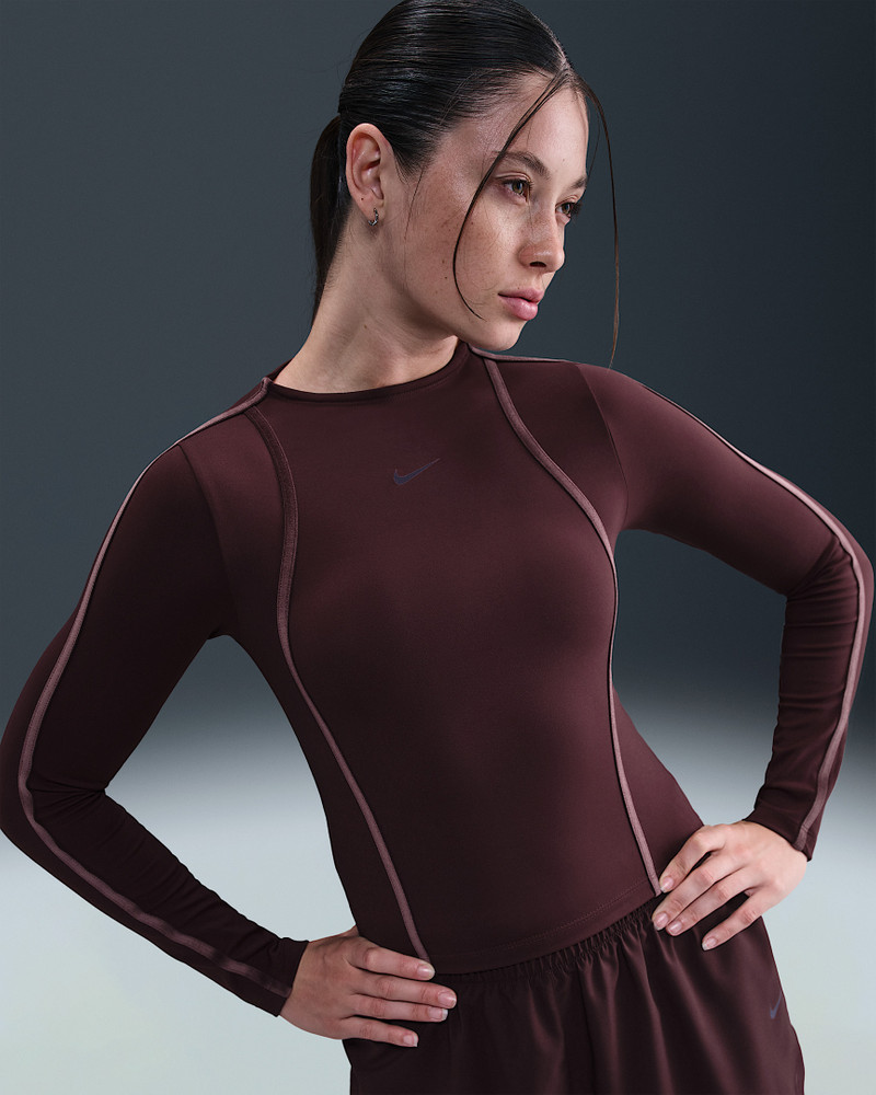 Nike One Fitted Women's Dri-FIT Long-Sleeve Top 1