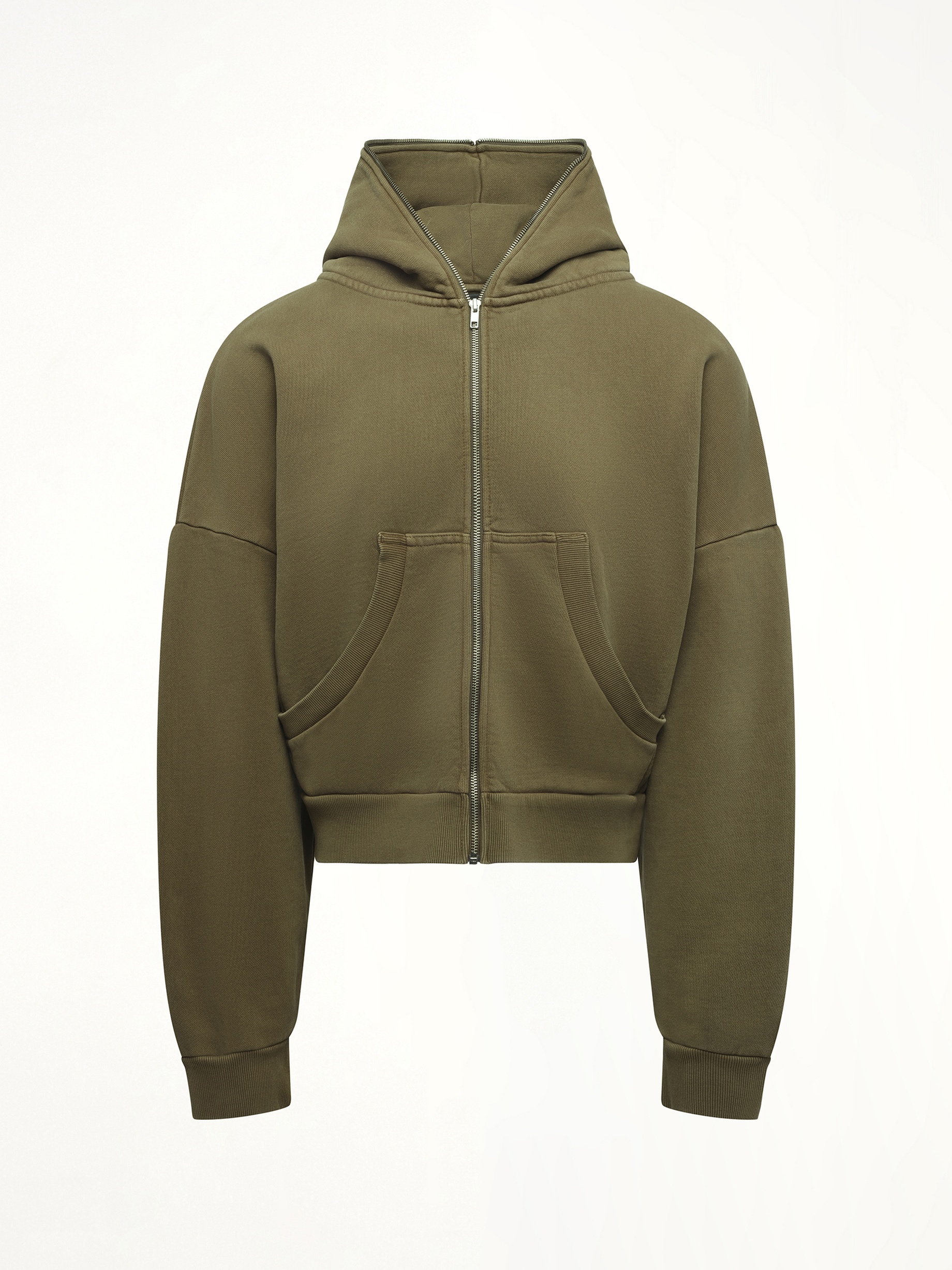 Eternal Zip Hoodie in Military - 2
