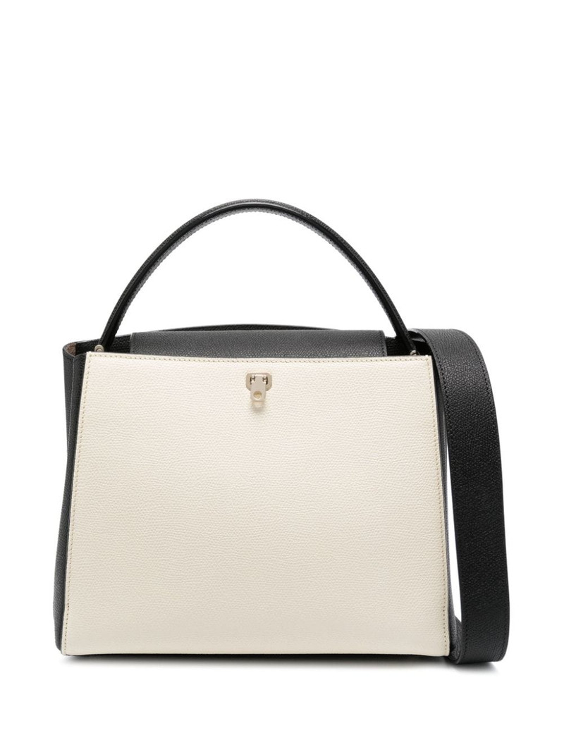 medium Brera leather tote bag 1