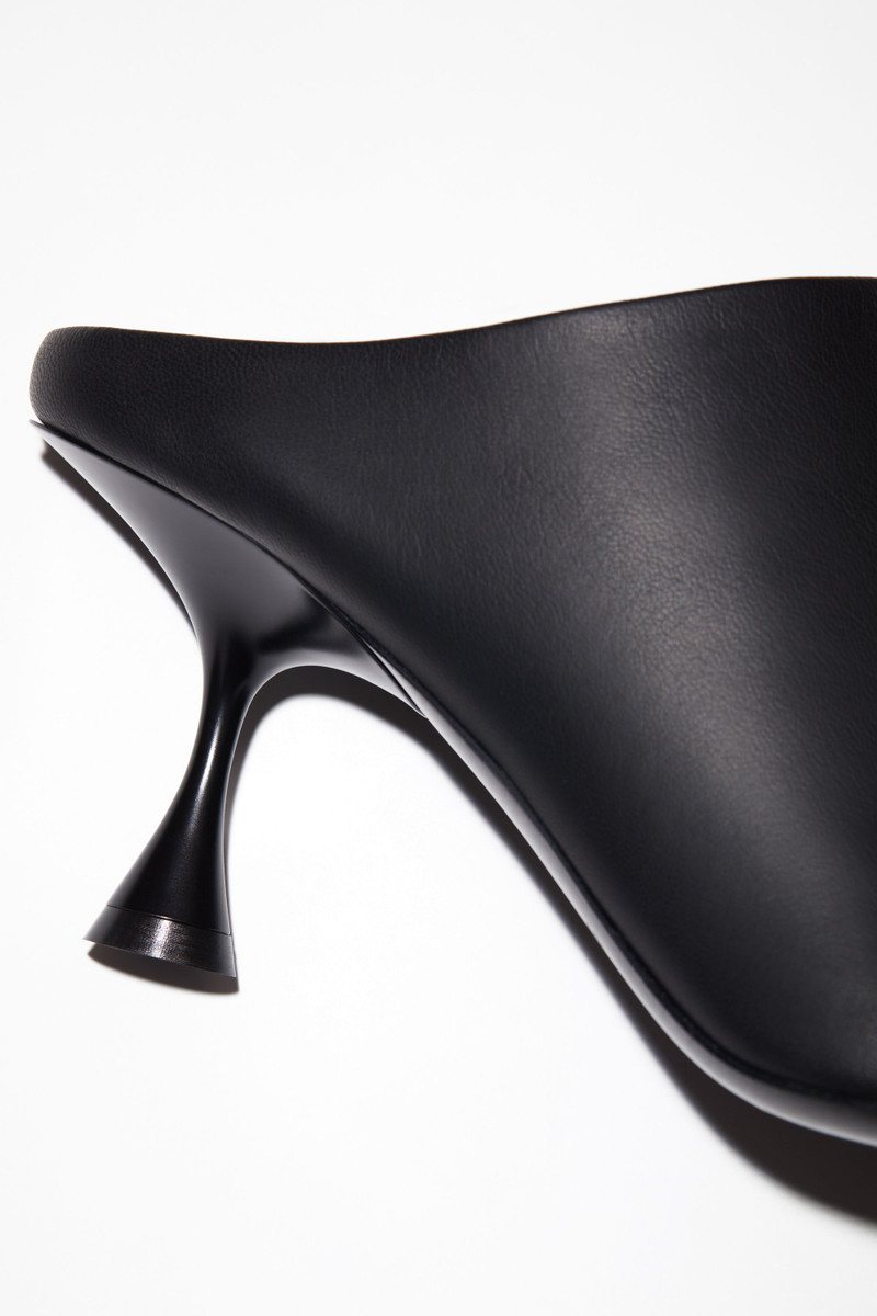 Leather mules - Black 5