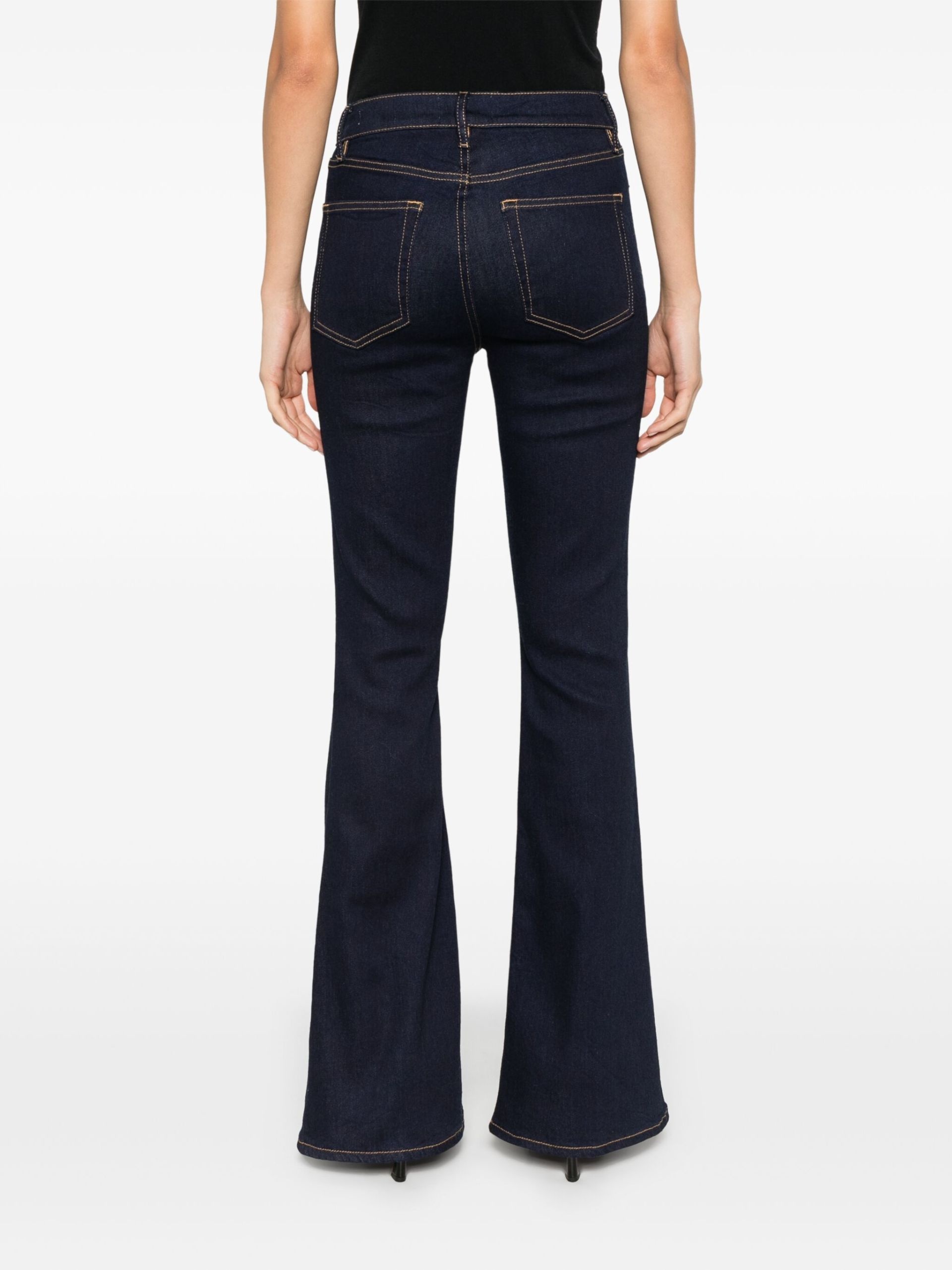 Le High Flare Jeans - 4