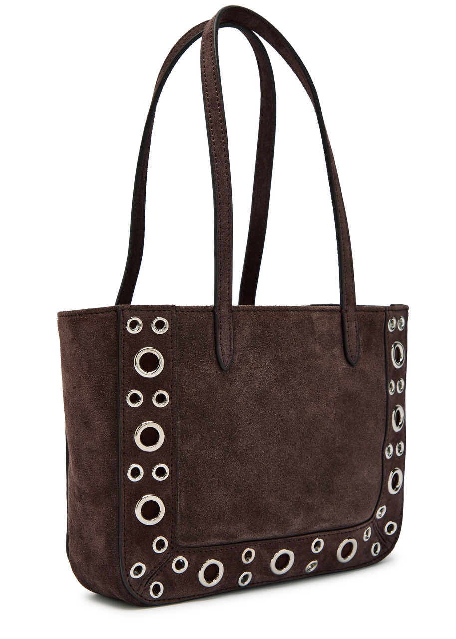 Valentino Garavani Nellcôte Mirror Suede Mini Tote bag - 2