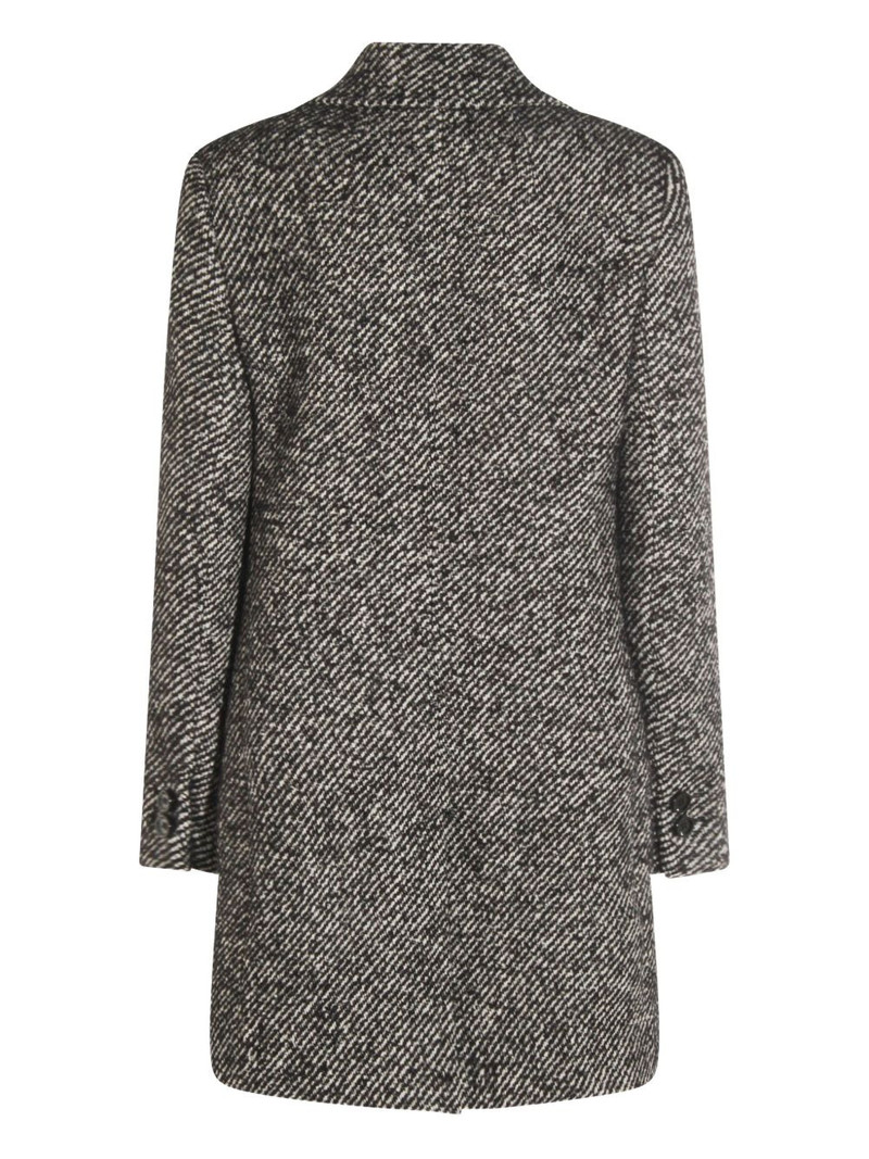 Dolce & Gabbana herringbone tweed coat outlook