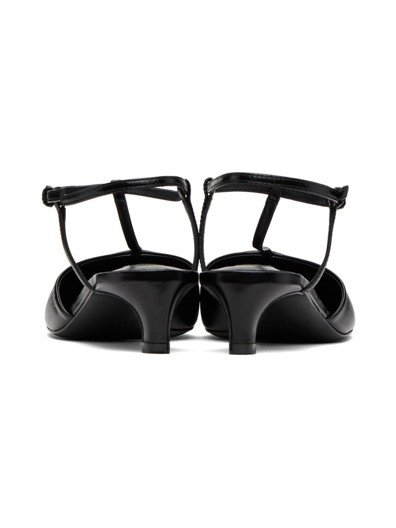 Black High Heeled Sandals 2
