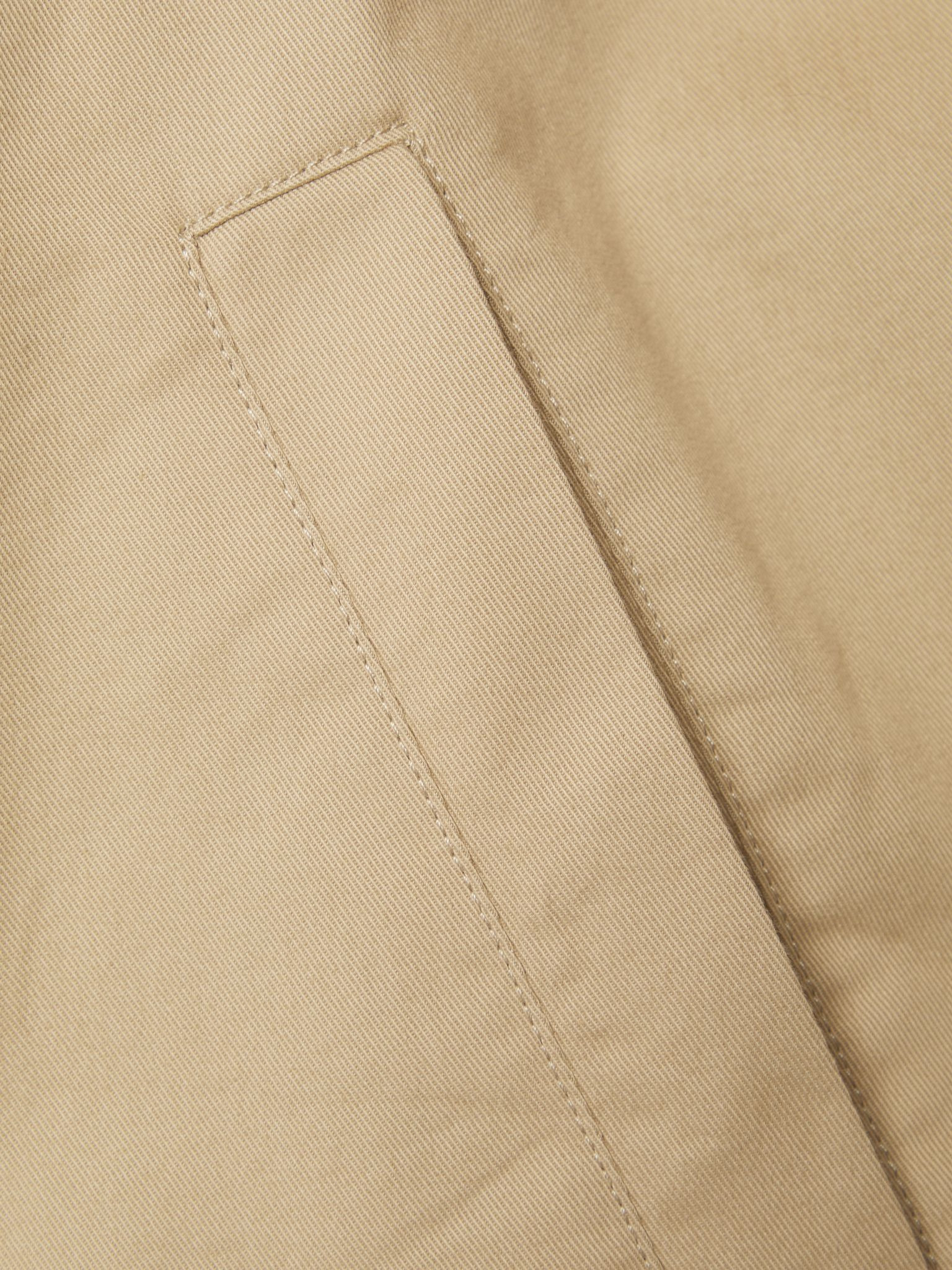 Cotton-twill jacket Beige - 5