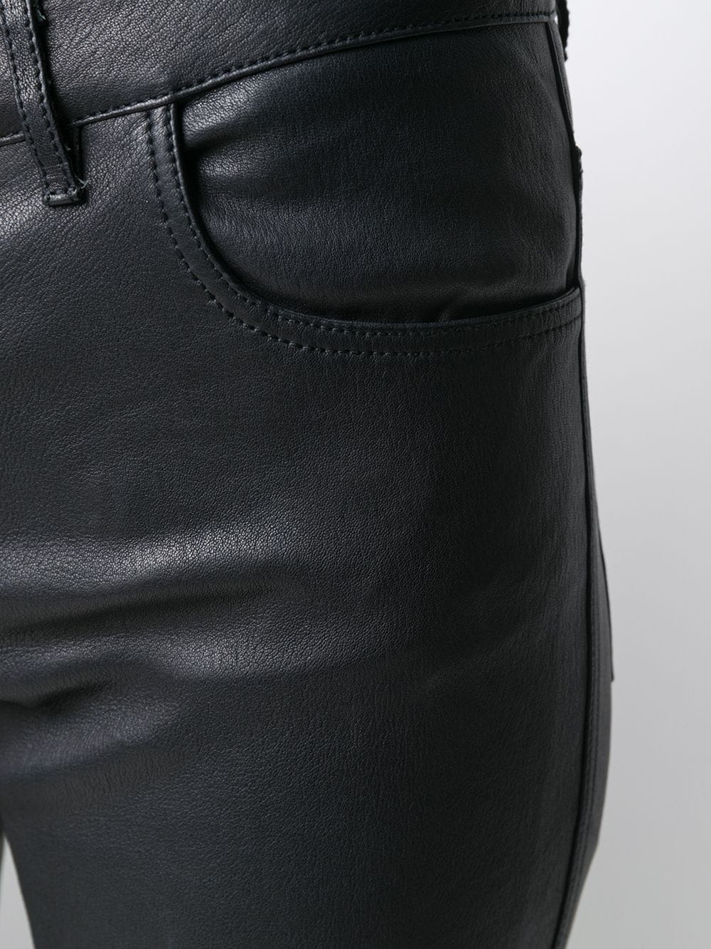 skinny leather trousers - 5