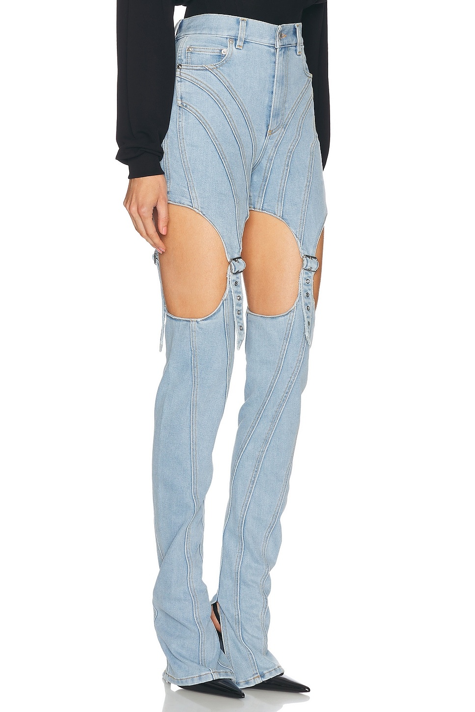 Cut Out Straight Leg - 2