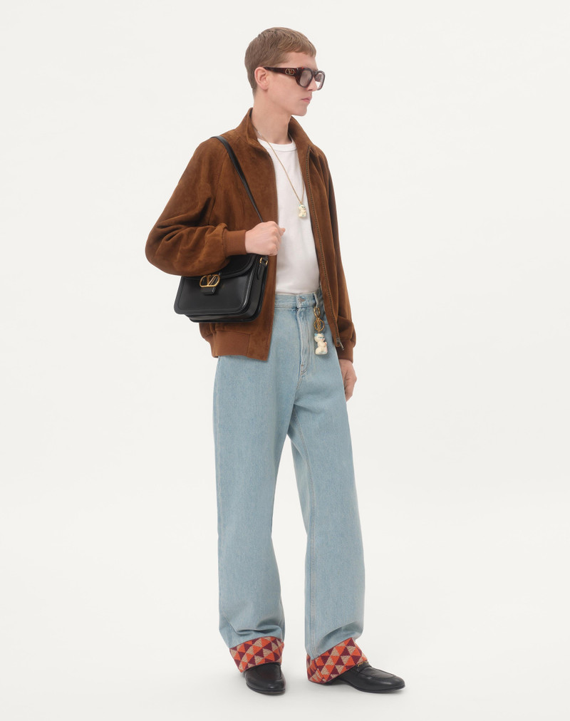 Valentino COTTON T-SHIRT WITH VG PATCH outlook