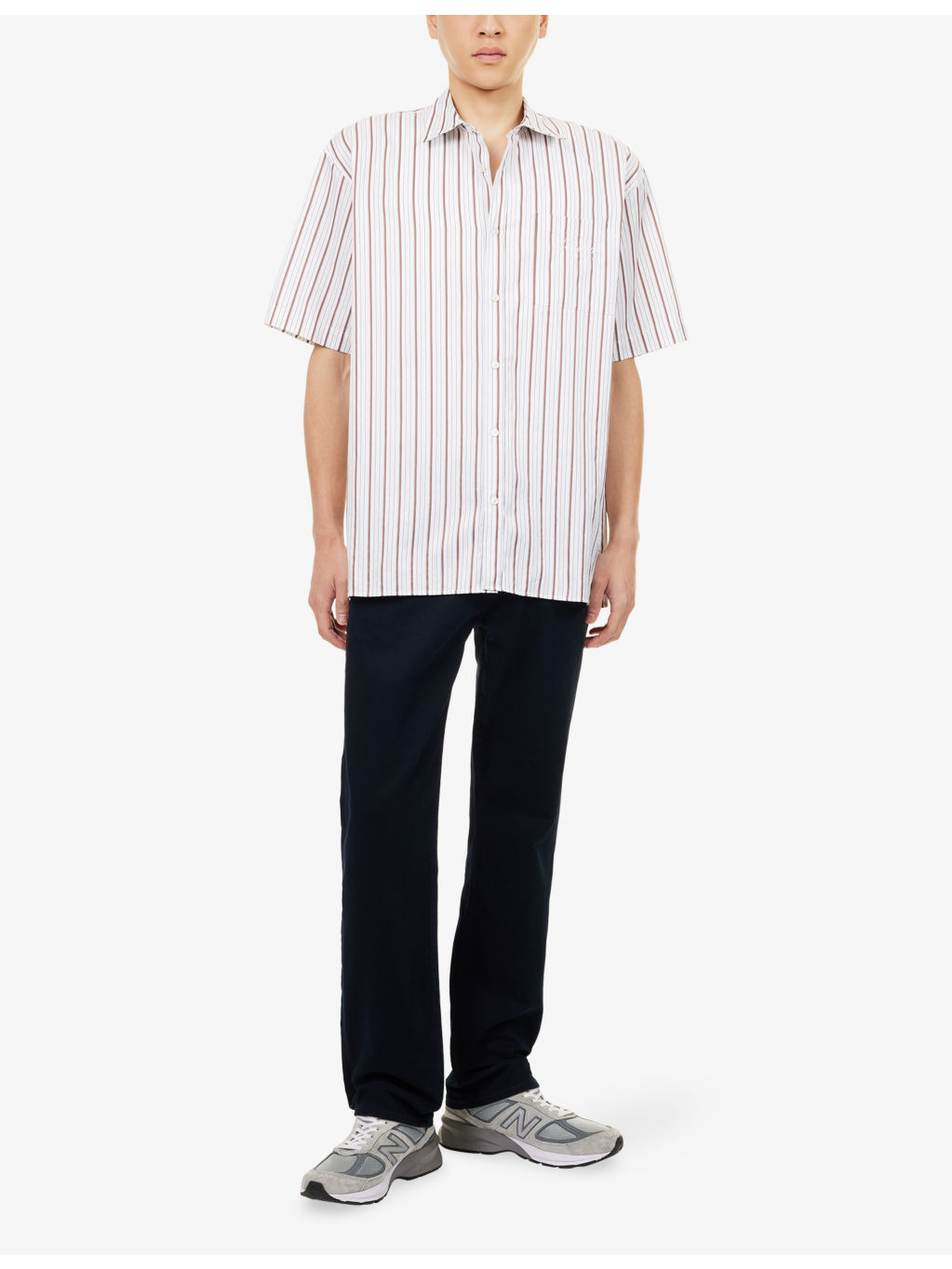 Elijah Straight-Leg Stretch-Denim And Cashmere Jeans - 2