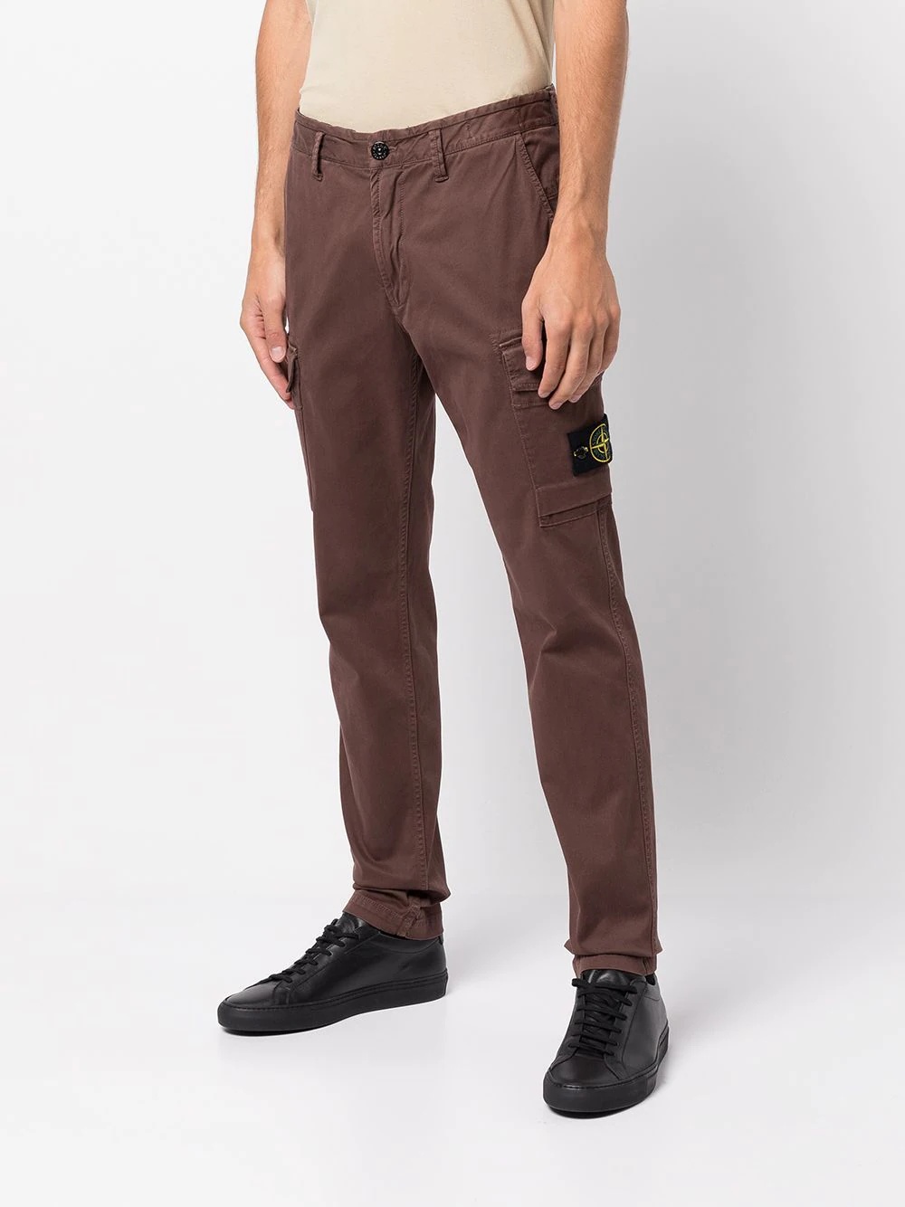 Compass patch cargo trousers - 3