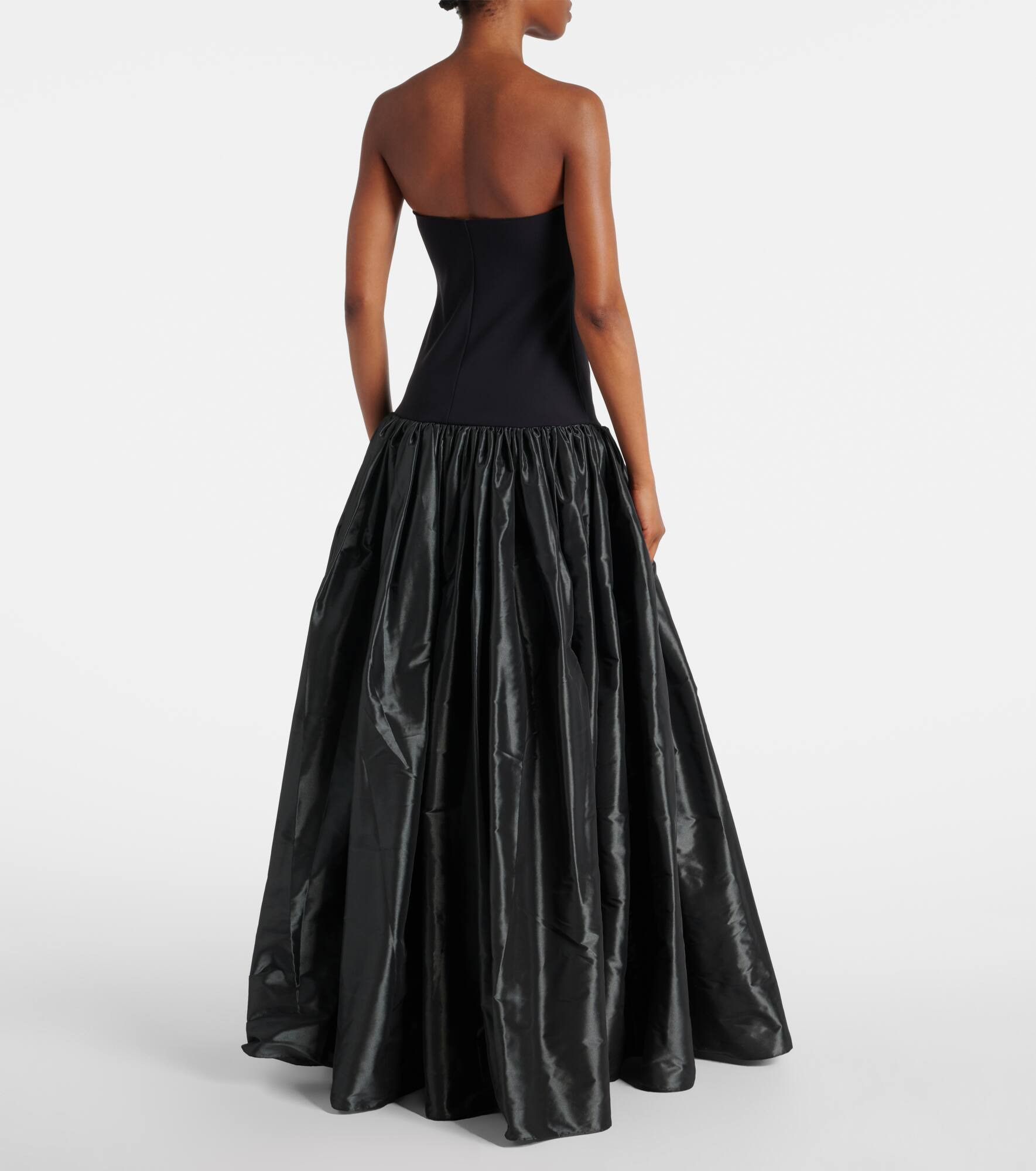 Taffeta bustier gown - 3