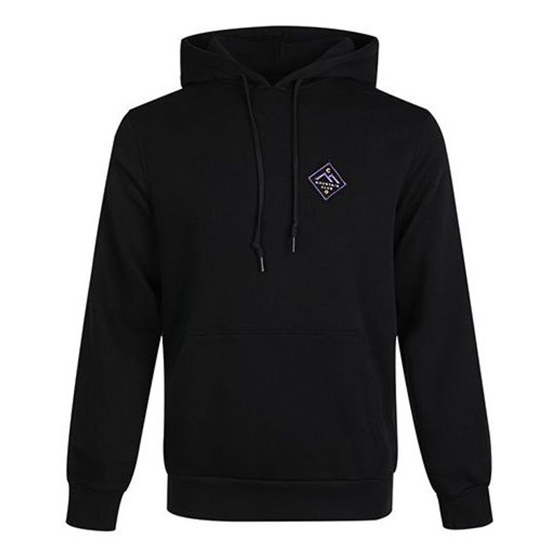 Converse Mountain Club Patch Pullover Hoodie 'Black' 10021573-A01 - 1